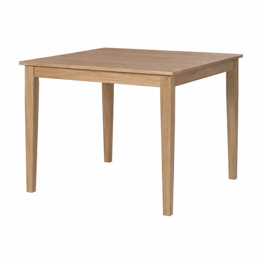Eichenholztisch Quadratisch 80x80 cm